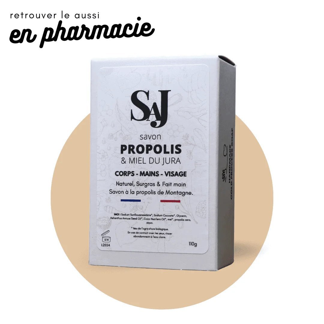Přírodní tuhé mýdlo SAJ Propolis a Med - UloveU.shop